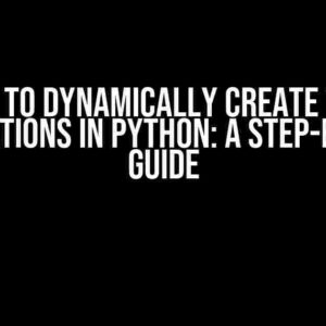 How to Dynamically Create Type Annotations in Python: A Step-by-Step Guide